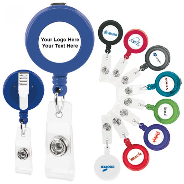 Custom Good Value Promo Retractable Badge Holders