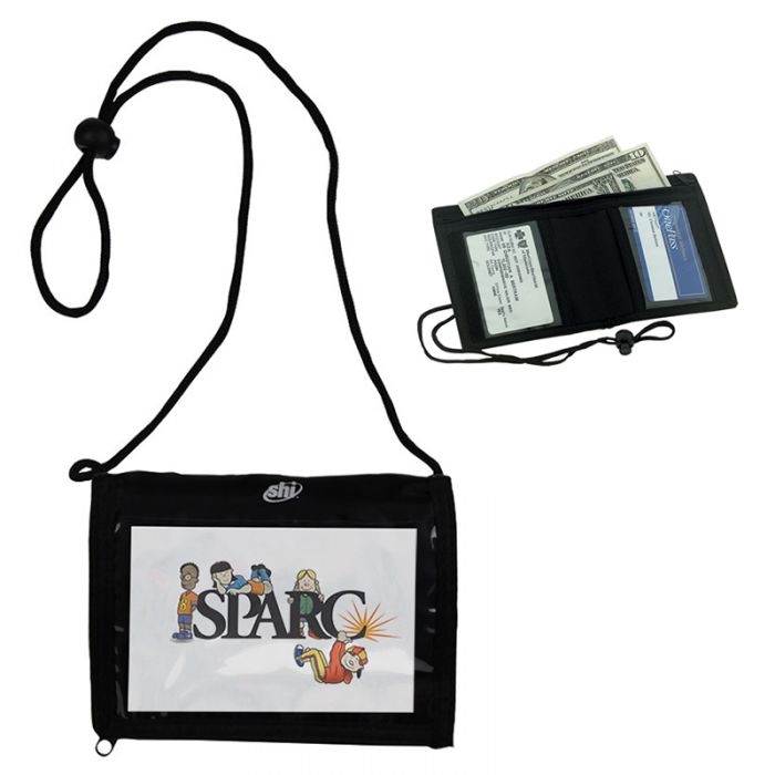 Promotional Bi-Fold Neck Wallets