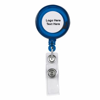 Retractable Badge Holders with Laminated Label