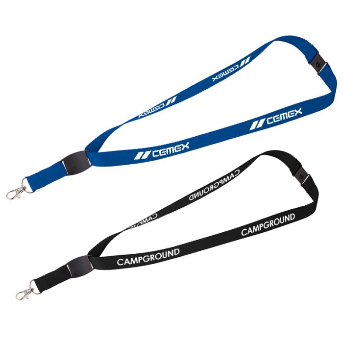 Promotional Lanyard with Flat Panel