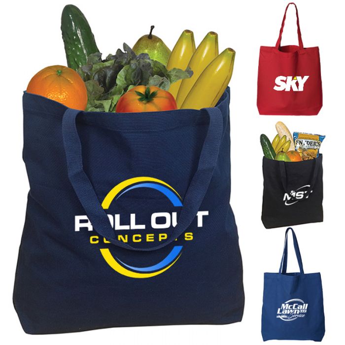 Custom Imprinted Cotton Canvas Tote Bags