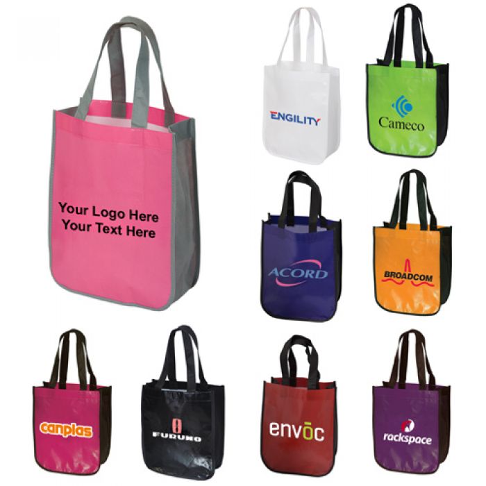 Custom Imprinted Recycled Fashion Tote Bags