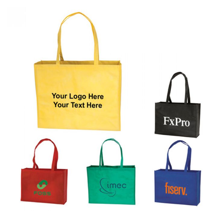 Custom Printed Large Tote Bags with Five Colors