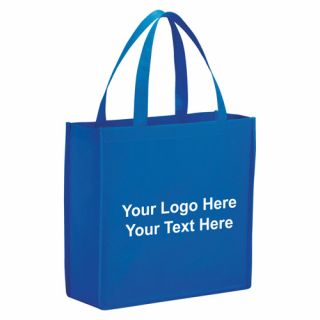 Printed Main Street Shopper Tote Bags
