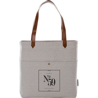 ized Field and Co.® 16 Oz Cotton Canvas Book Tote Bags