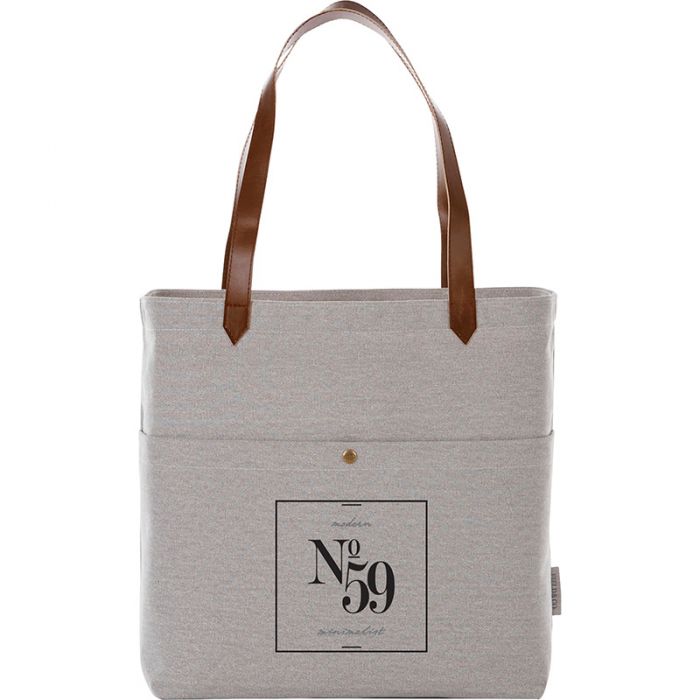 Customized Field and Co.® 16 Oz Cotton Canvas Book Tote Bags