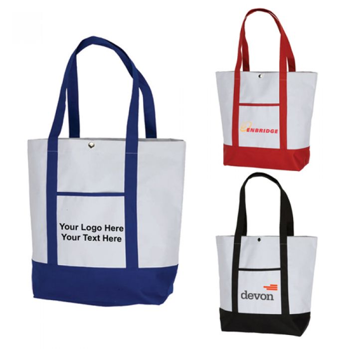 Promotional Deluxe Pocket Fashion Tote Bags