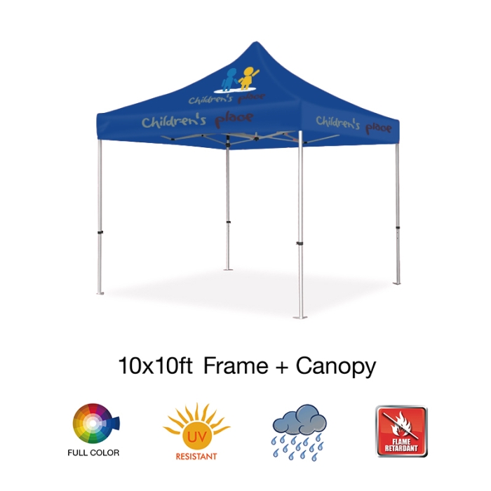 Personalized 10'x10' Deluxe Custom Event Tent Kits