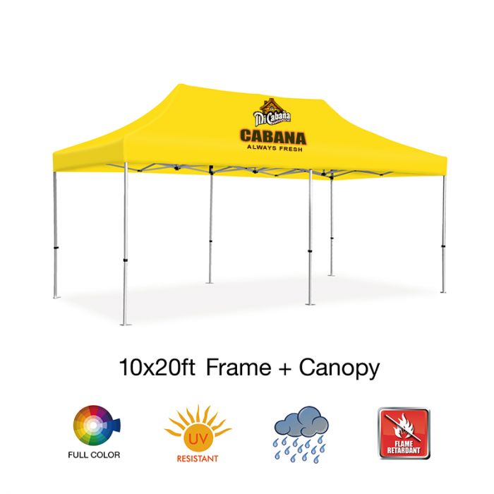Promotional 10'x20' Deluxe Custom Event Tent Kits