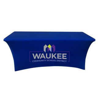 6 ft ized Stretch 3-Sided Table Covers