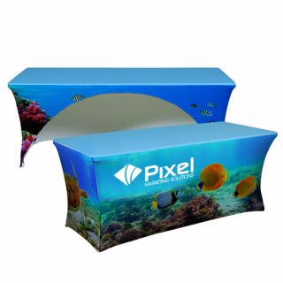 6 Ft ized UltraFit Curve Table Throws