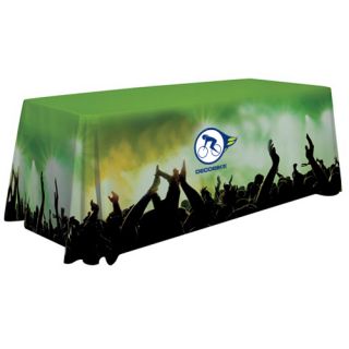 6 Ft Logo Dye-Sub Premium Table Throws