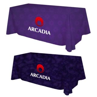 Flat All Over 4 Sided Table Covers - Fits 8 ft...