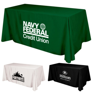 Customized 3-Sided Table Covers