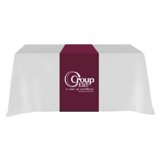 ized Poly/ Cotton Twill Table Runner