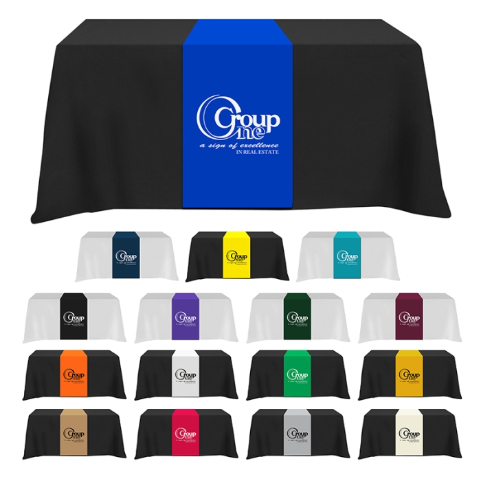 Customized Poly/ Cotton Twill Table Runner