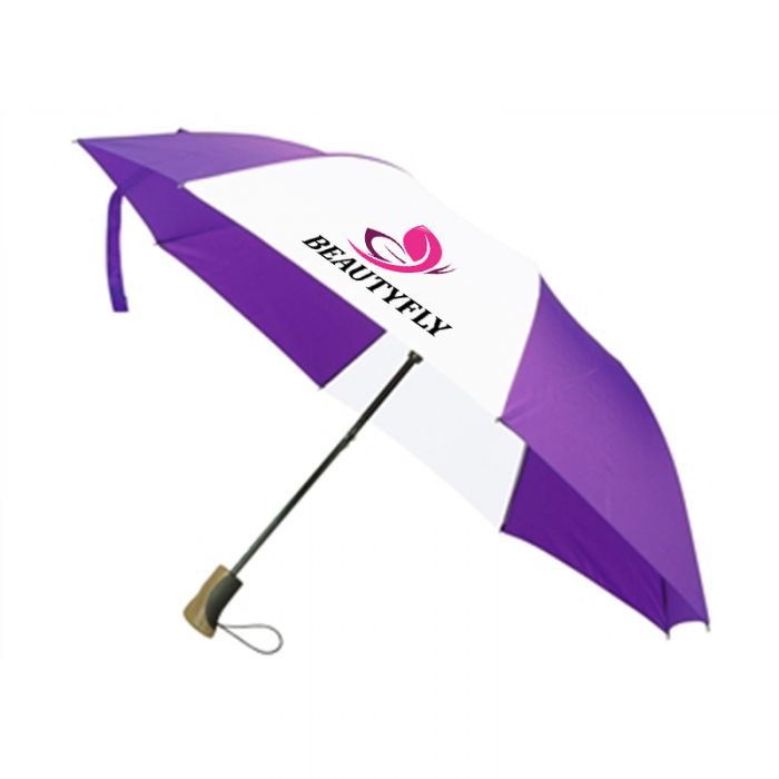 42 Inch Arc Custom Auto Open Folding Umbrellas