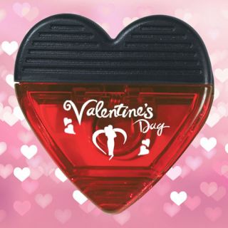 Printed Heart Shape Clips