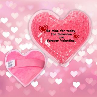 ized Plush Heart Shaped Hot and Cold Packs