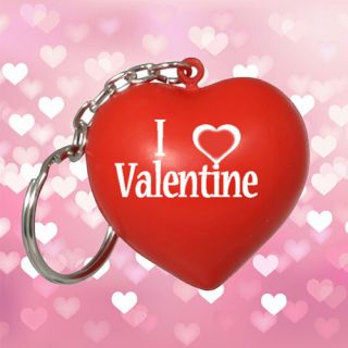 Valentine Heart Keychains