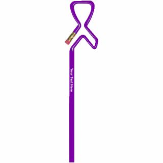 Awareness Ribbon Shaped Pencils
