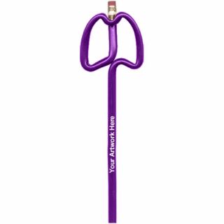 Lungs Shaped Pencils
