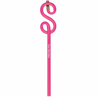 Printed Dollar Sign Shaped Pencils