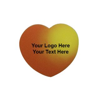 2 Inch Heart Shaped Mood Die Cut Erasers
