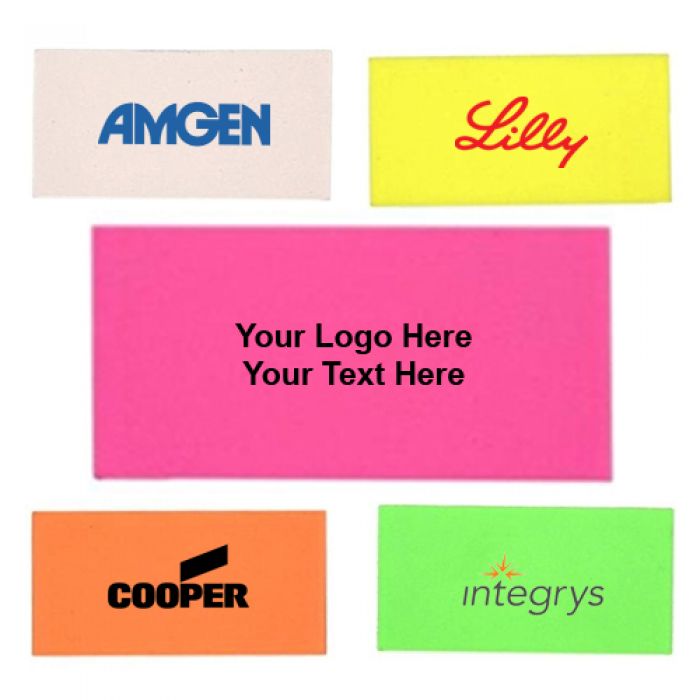 Custom Printed Flat Erasers
