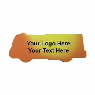 ized Fire Truck Shaped Mood Die Cut Erasers