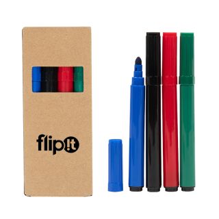 4 Piece Washable Marker Sets