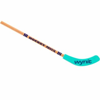 8.75 Inch Logo Hockey Stick Pencils