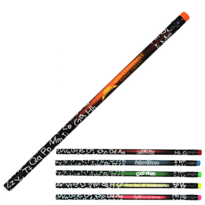 Custom Printed Mood ABC Pencils