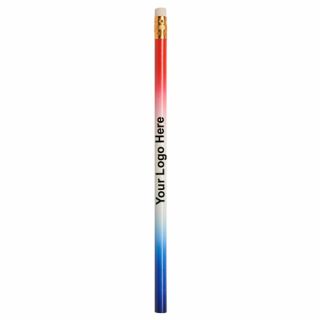 Printed Jo-Bee Tri-Color Wooden Pencils
