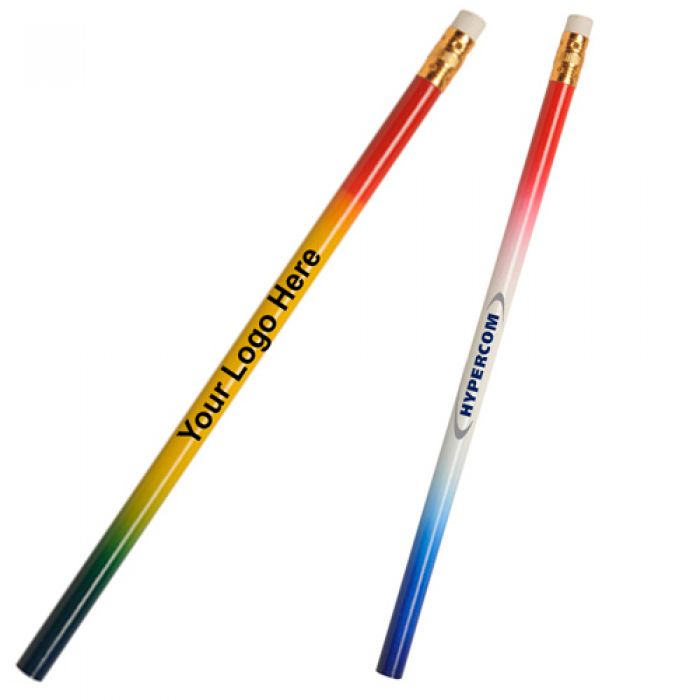 Custom Printed Jo-Bee Tri-Color Wooden Pencils
