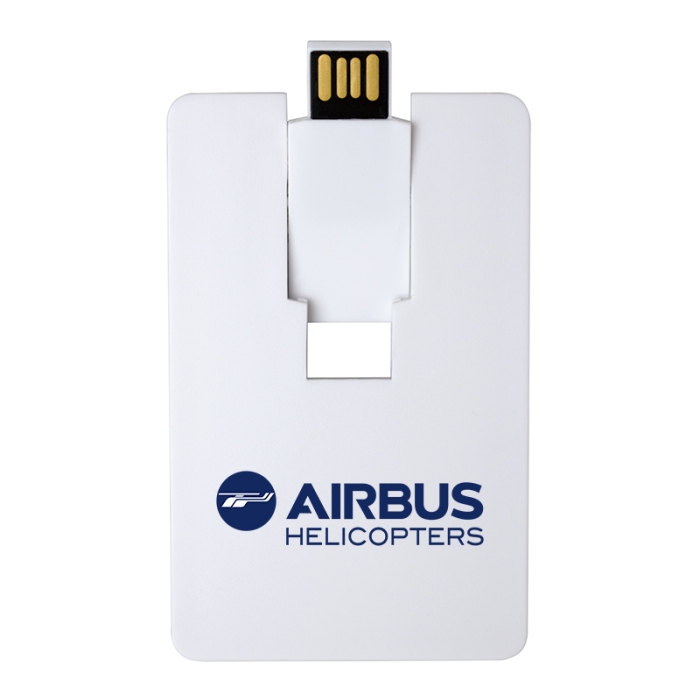 Custom 1 GB Flip Card USB 2.0 Flash Drives
