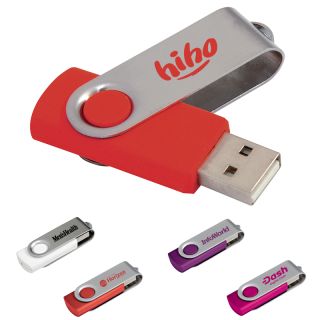 Printed 32 GB Folding USB 2.0 Flash Drives