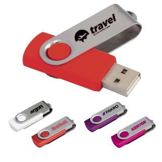 16 GB Folding USB 2.0 Flash Drives