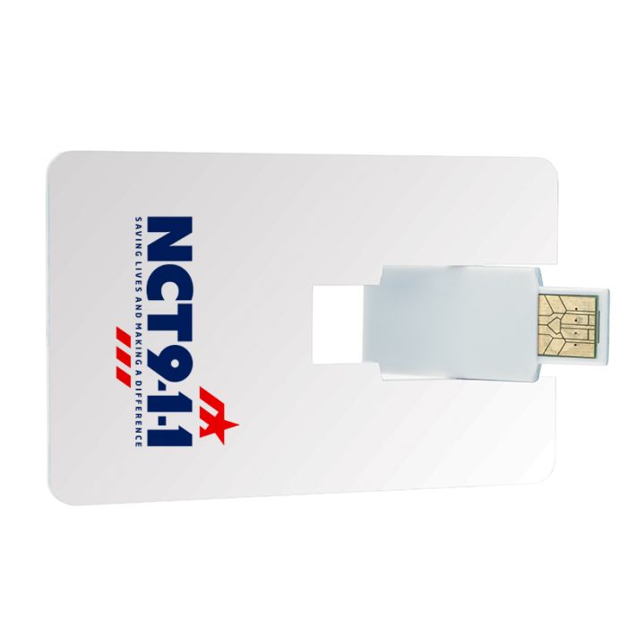 Personalized 8 GB Flip Card USB 2.0 Flash Drives