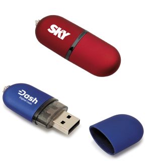 16 GB Oval USB 2.0 Flash Drives