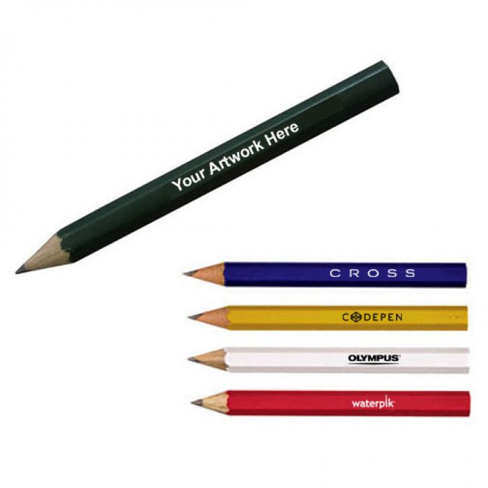 Custom Printed Hex Golf Pencils