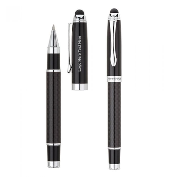 Custom Printed Potenza Bettoni® Rollerball Pen And Stylus