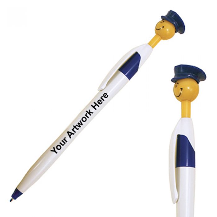 Customized Officer Smilez Pens