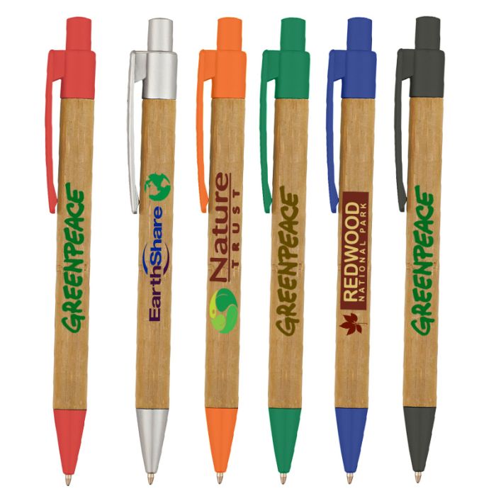 Imprinted Eco Friendly Bamboo Pens