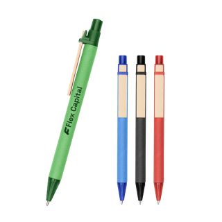 Eco-Inspired Pens with Color Barrel