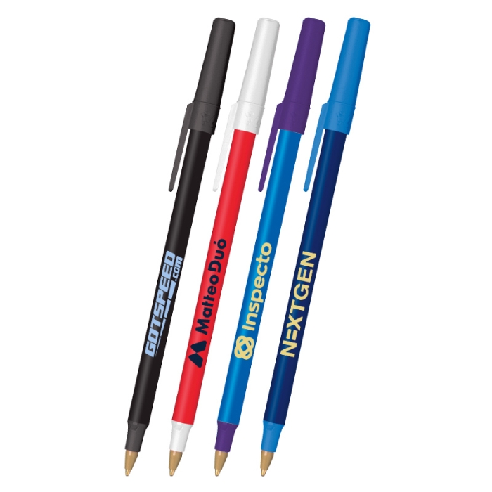 Custom Imprinted Round Stic Pens