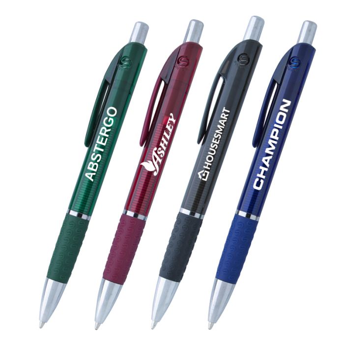 Custom Translucent Image Grip Pens