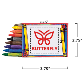 Eight Pack Kids Crayons