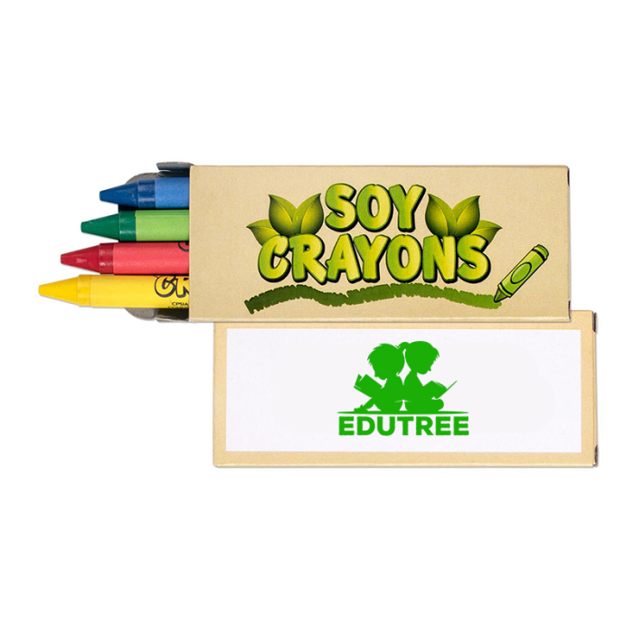 Custom Four Pack Soy Crayons