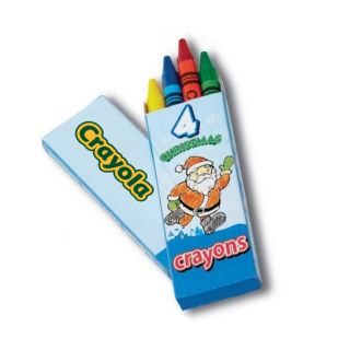 Christmas Crayon Pack 4 Pieces